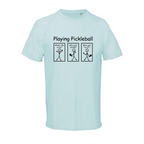 Playing Pickleball-Trøjen - Arctic Blue