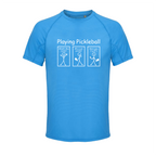Playing Pickleball-Trøjen - Aqua