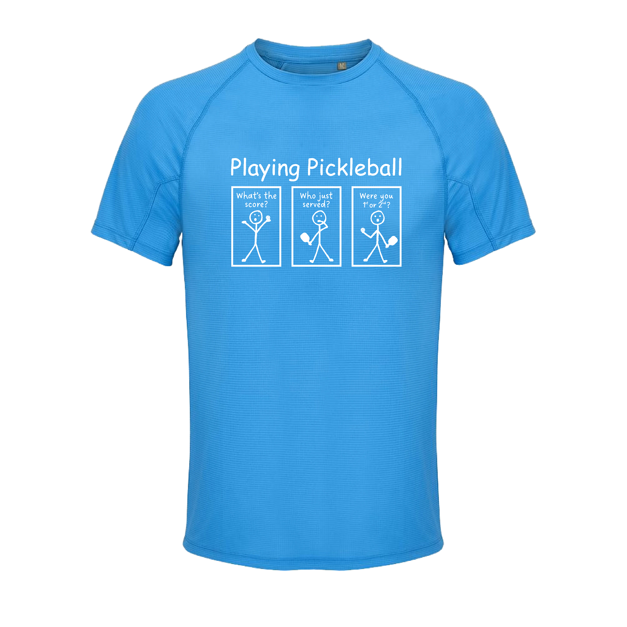 Playing Pickleball-Trøjen - Aqua