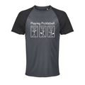 Playing Pickleball-Trøjen - Black/Grey