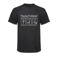Playing Pickleball-Trøjen - Black