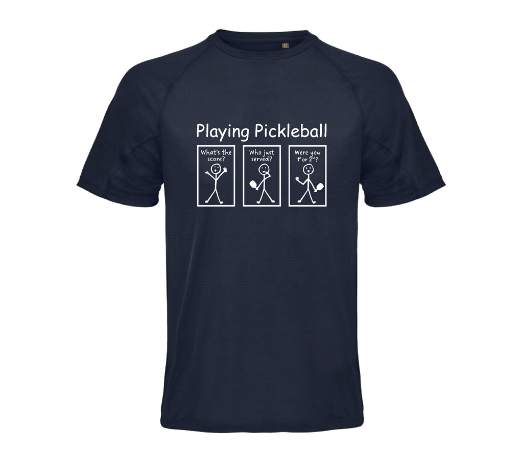 Playing Pickleball-Trøjen - Navy