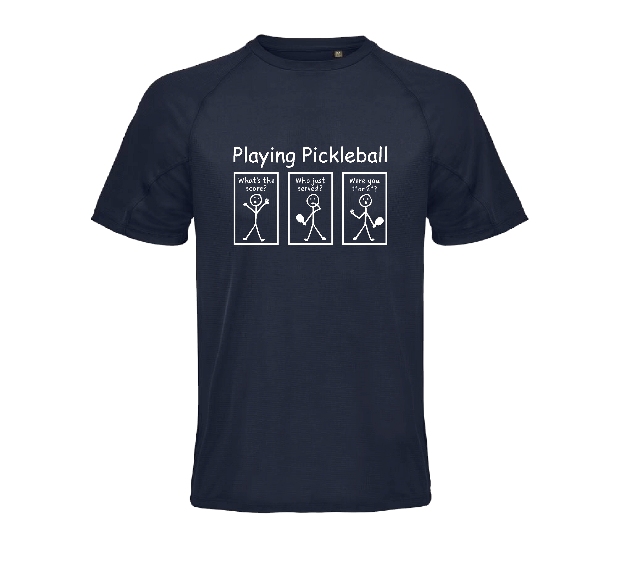 Playing Pickleball-Trøjen - Navy