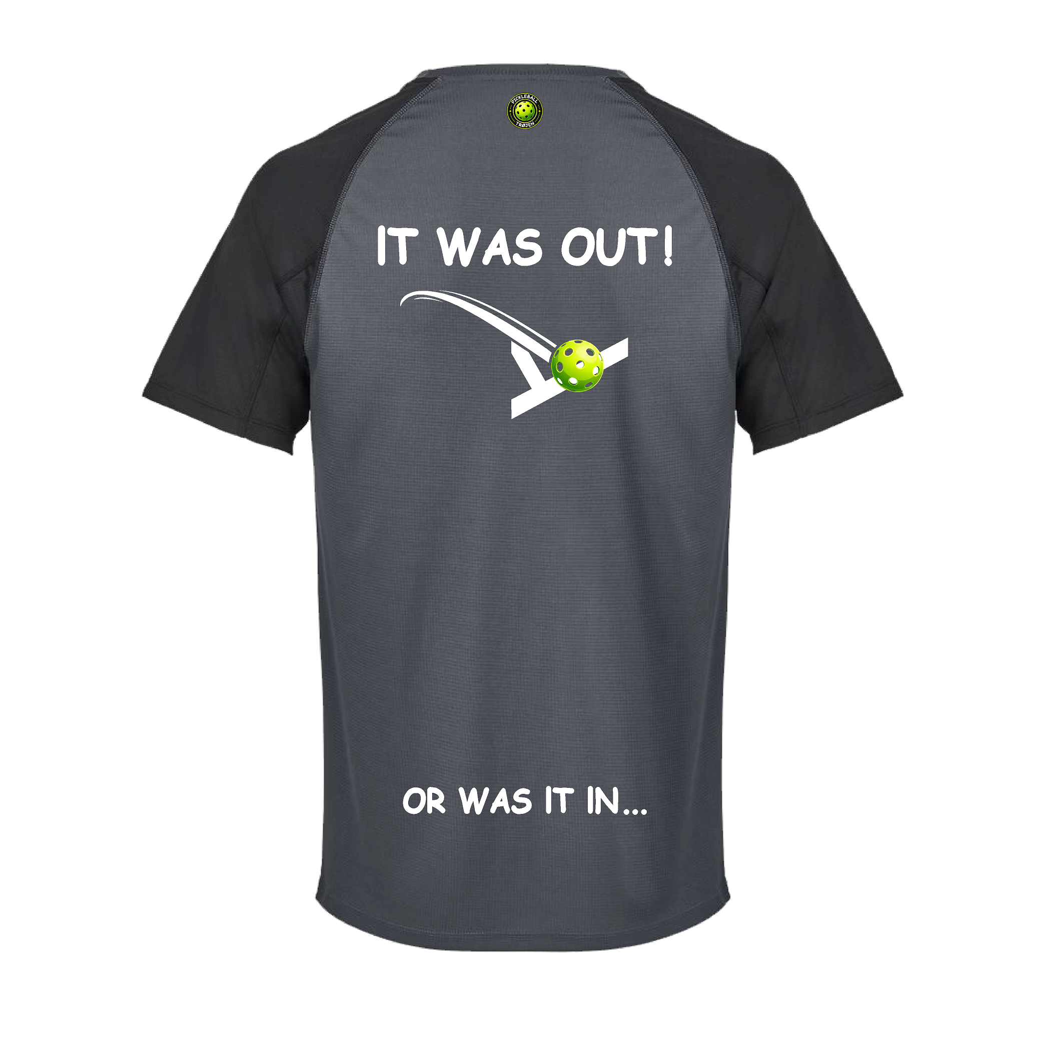 It Was Out-Trøjen - Black/Grey
