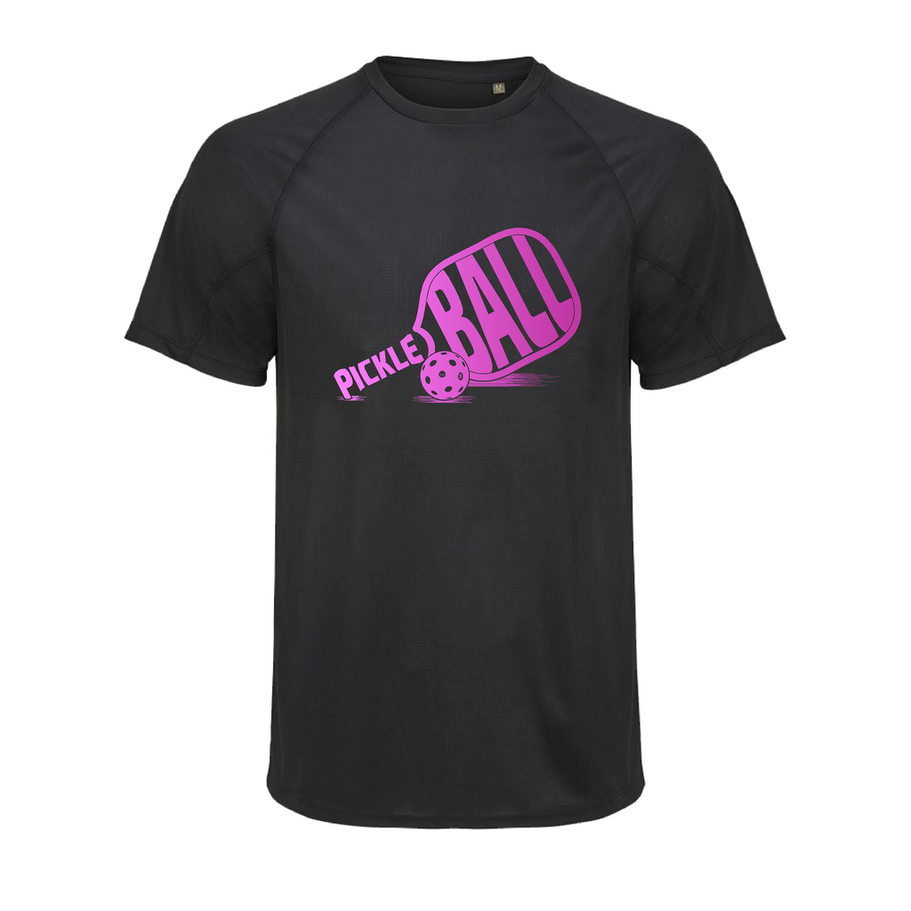 Pickleball Bat-Trøjen - Black/Pink