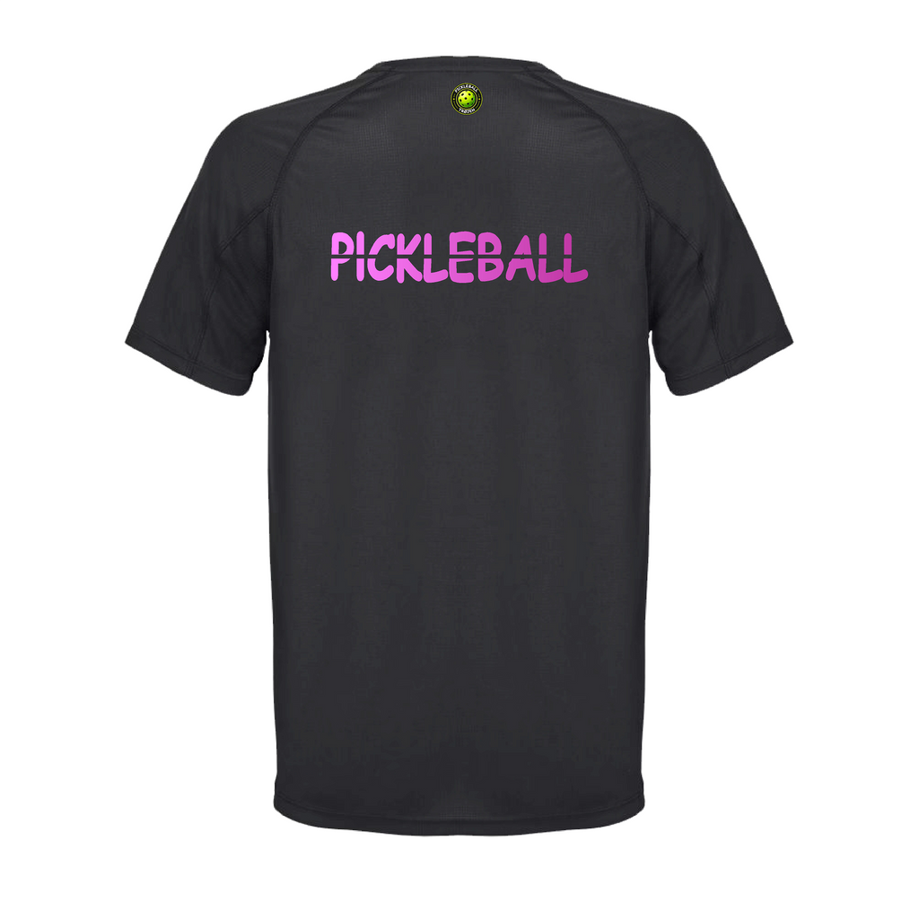 Pickleball Bat-Trøjen - Black/Pink