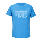 Playing Pickleball-Trøjen - Aqua