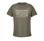 Playing Pickleball-Trøjen - Army