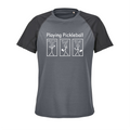 Playing Pickleball-Trøjen - Black/Grey