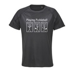 Playing Pickleball-Trøjen - Black