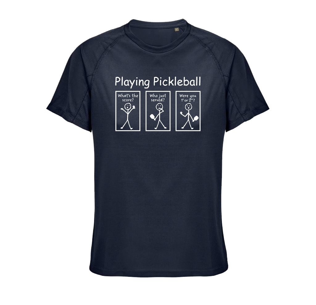 Playing Pickleball-Trøjen - Navy