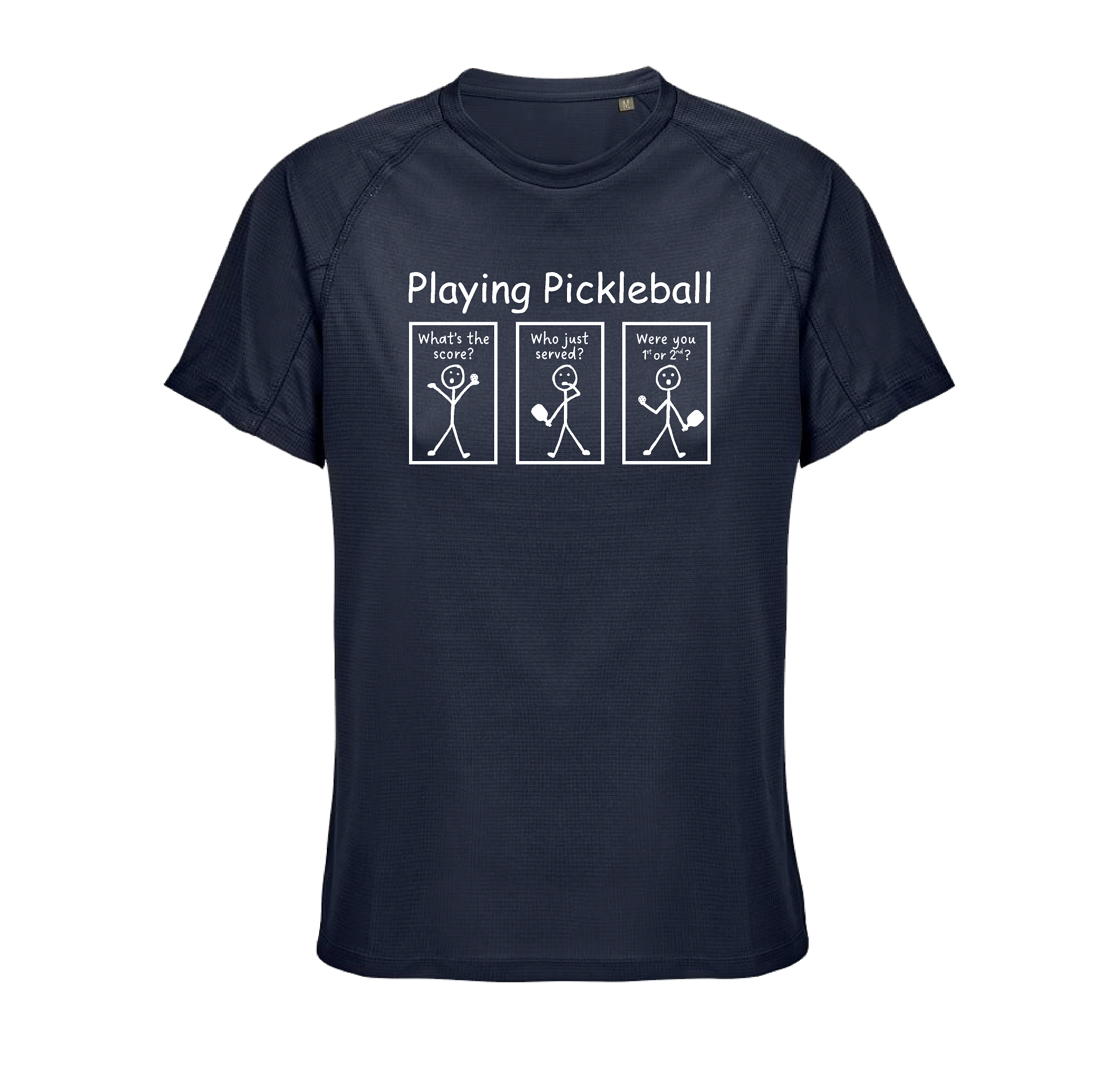 Playing Pickleball-Trøjen - Navy