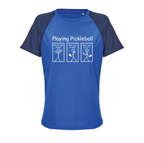 Playing Pickleball-Trøjen - Navy/Royal