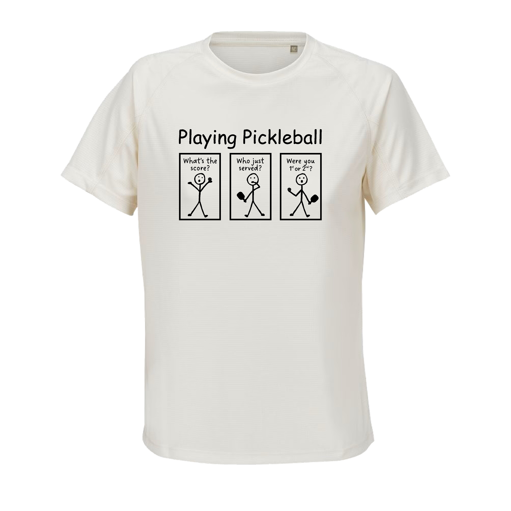 Playing Pickleball-Trøjen - Offwhite