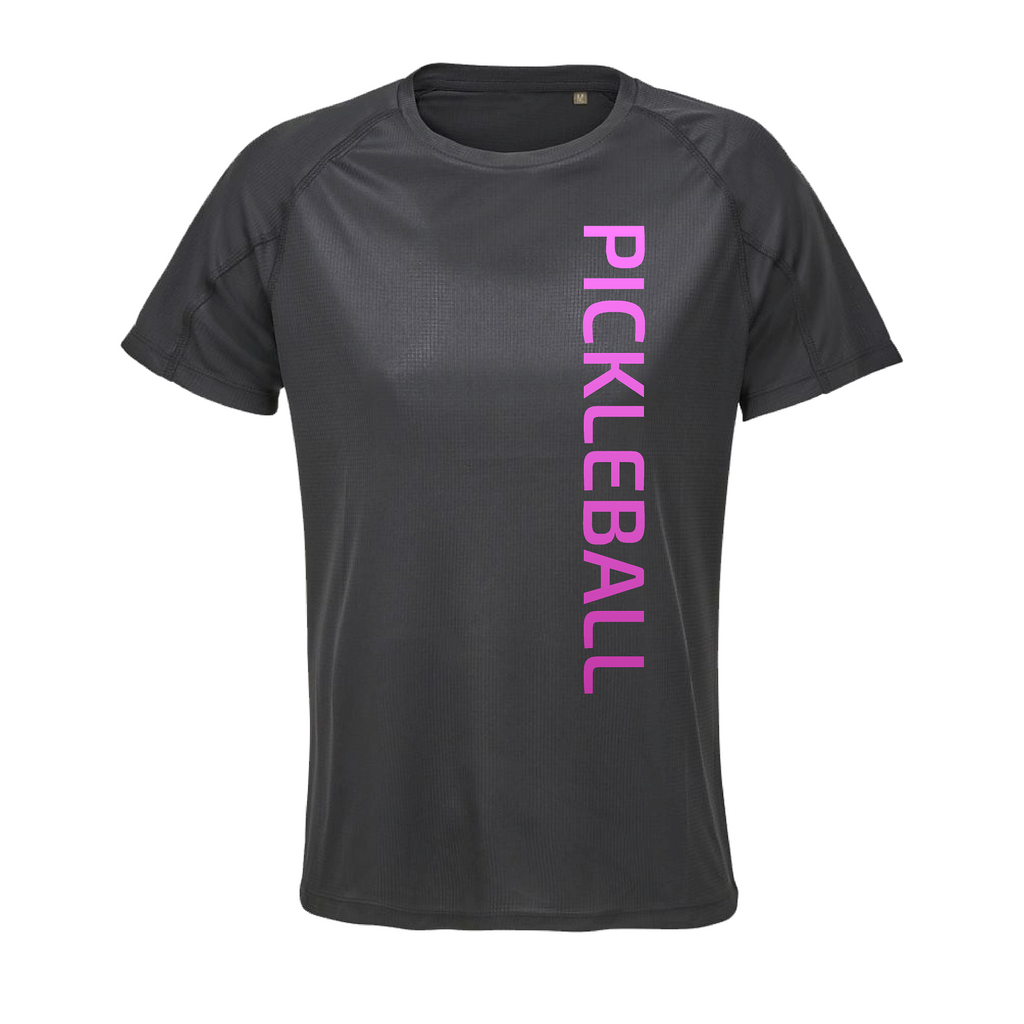 Pickleball-Trøjen - Black/Pink