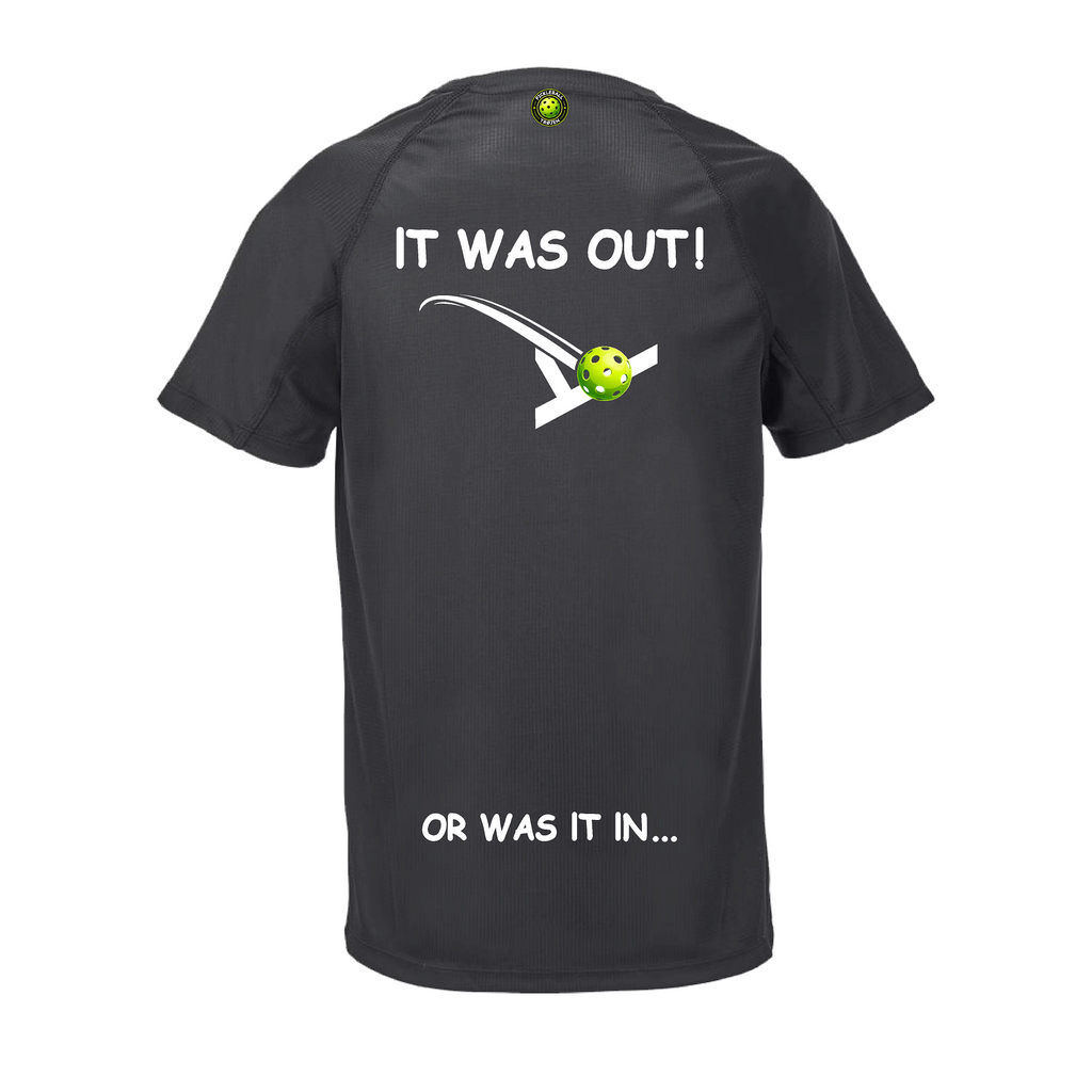 Pickleball-Trøjen - Black/Green