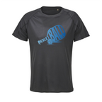 Pickleball Bat-Trøjen - Black/Blue